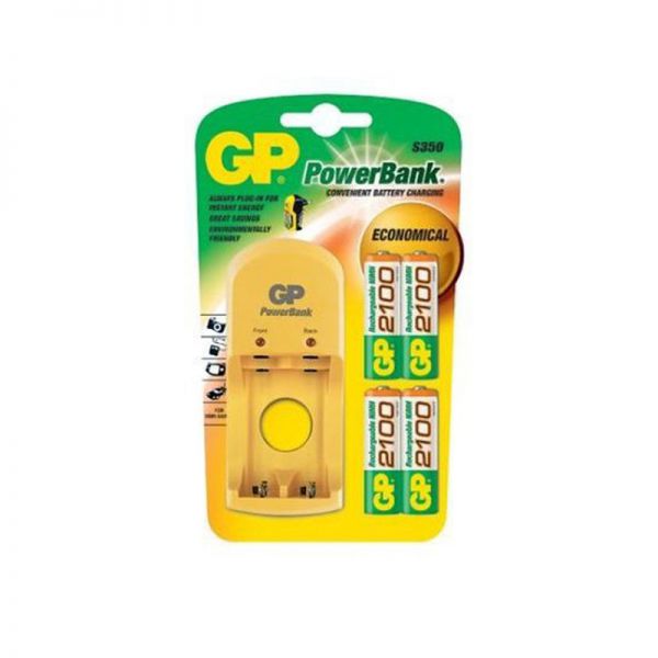 Батарейка GP PowerBank Minions PB350GS210 + 2100mAh AA (4шт. уп)