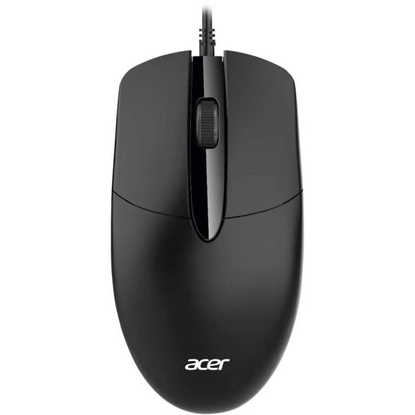 Мышь Acer OMW300 оптическая, проводная, USB, черный [zl.mcecc.01w]