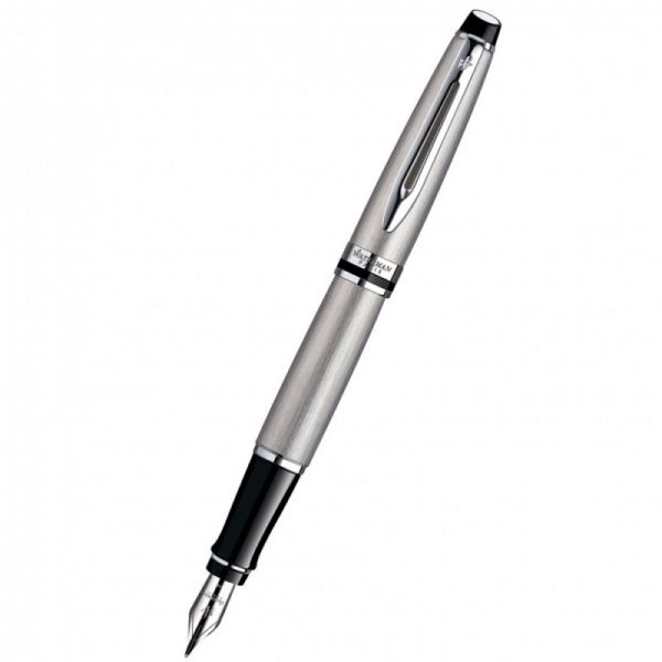 Ручка перьевая WATERMAN Expert 3 (S0952040) Stainless Steel CT (F) чернила: синий перо нержавеющая сталь палладиевое покрытие