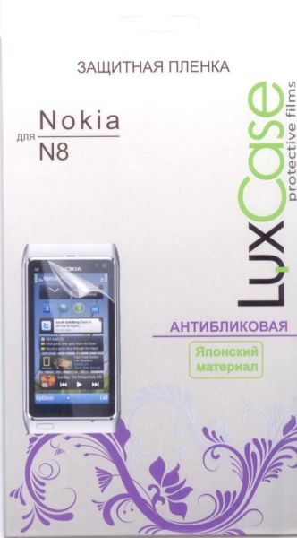 Защитная пленка для мобильного телефона LuxCase для Nokia N8 Антибликовая